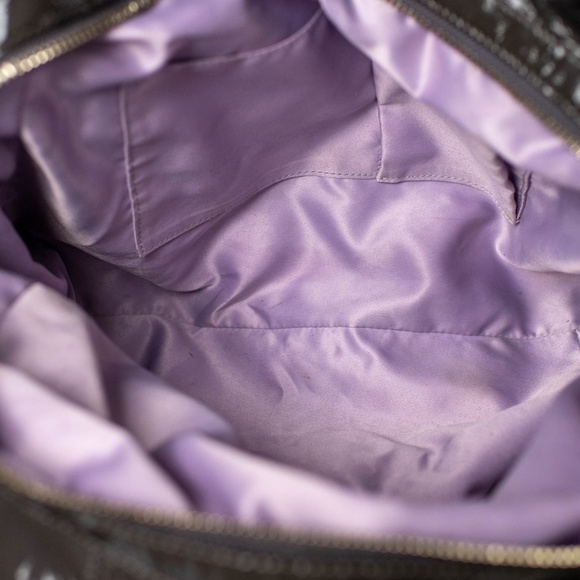 Coach Madison Patent Leather Maggie Hobo + Wallet - Picture 5 of 8